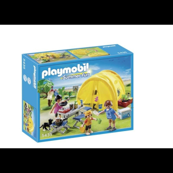 In excursie la camping