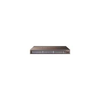 Switch TP-LINK TL-SL1351, 48 porturi 10/100, 2 porturi 10/100/1000 Gigabit + 1 slot SFP, Carcasa metalica 1U 19-inch