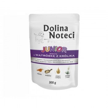 Dolina Noteci Plic Junior Ficat si Iepure 300 g