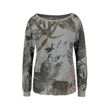Bluza gri inchis ONLY Linea cu imprimeu