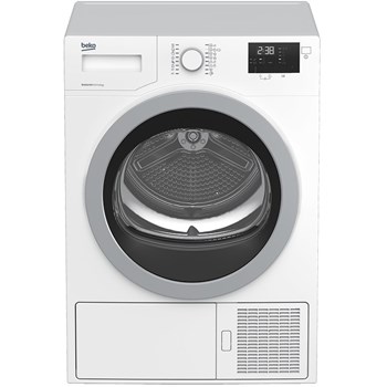 Uscator de rufe BEKO DPS7405GXB2, Pompa de caldura, 7kg, 15 Programe, Clasa A++, alb