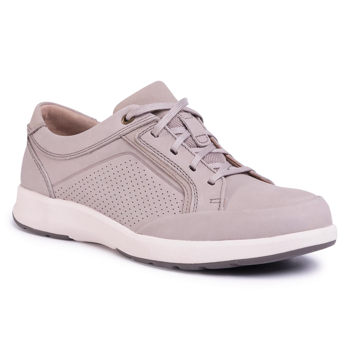 Pantofi CLARKS - Un Trail Form 261485507 Stone Nubuck