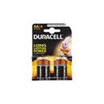 Baterii alcaline Duracell Basic AAK4, LR06, 4 buc