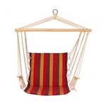 HR HAMAC SUSPENDAT RED&BROWN 86x52