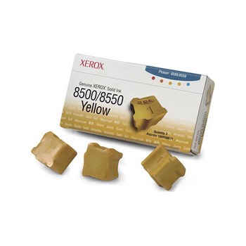 Cartus, yellow, 3 sticks, XEROX 108R00671