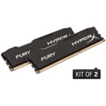 Memorie HyperX FURY Black 16GB, DDR3, 1600MHz, CL10, 1.5V, kit 2x8GB
