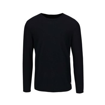 Bluza din jerseu albastra inchis Jack & Jones Argo