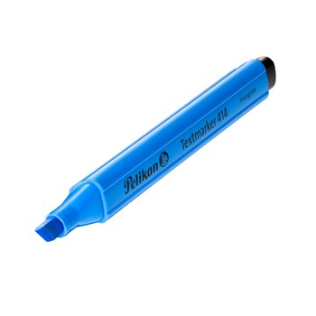 Textmarker, albastru, PELIKAN 414