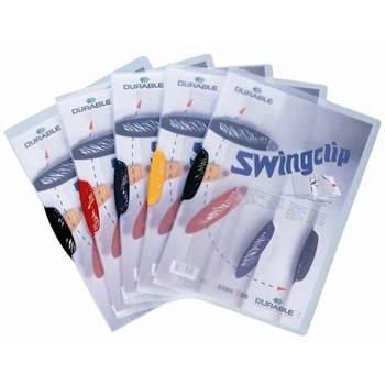 Dosar plastic,Swingcl cu clema verde,30 coli