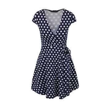 Rochie Dorothy Perkins albastra cu imprimeu