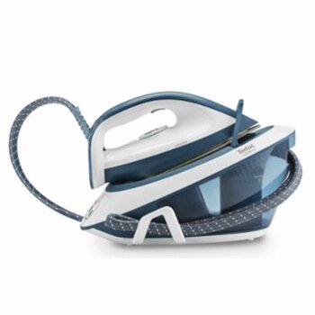 Statie de calcat Tefal Liberty SV7030E0, 2200 W, presiune abur 5,5 bar, 120 g/min, 1,5 L, albastru