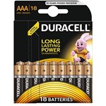 Baterie Duracell Basic AAA LR03 18buc 81483686