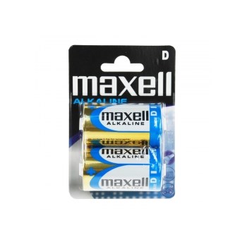 Maxell D - set 2 baterii alkaline LR20