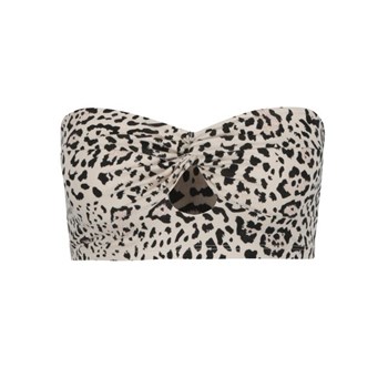 Bustier bej TALLY WEiJL cu decupaj