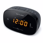 Radio cu ceas MUSE M-150 CR Portabil Negru mse00115