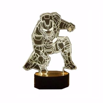 Lampa cu LED tip 3D Movie Character, Alb