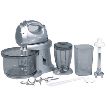 Mixer multifunctional Zelmer 381.61 Expressive, 400W, cu bol rotativ 3L, blender, cana