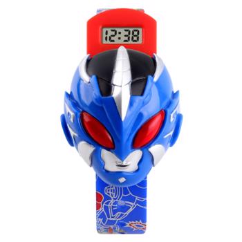 Ceas Skmei 1239 pentru copii model figurina cartoon detasabil cu data si calendar complet albastru