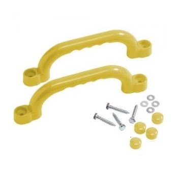 Manere din plastic 25 cm - Galbene