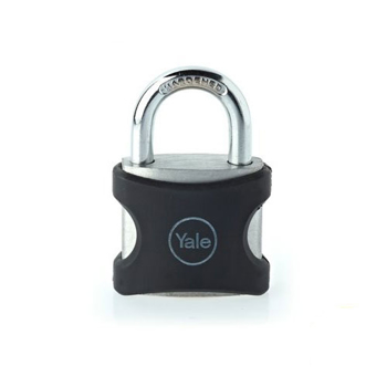 Lacat, Yale, aluminiu, negru, 32mm