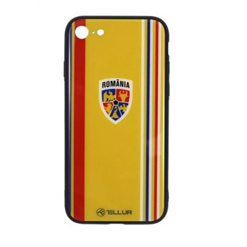 Husa Tellur Glass Print iPhone 8 Suporter frf000029