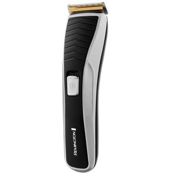Aparat de tuns Remington Pro Power Titanium HC7130, 0.5-44 mm, Lame titan, Autonomie 60 minute (max.), 2 piepteni ajustabili, Negru/Argintiu