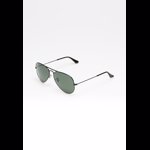 Ochelari de soare negri Aviator