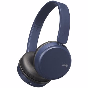 Casti JVC HA-S35BT-A-U, Bluetooth, On-Ear, Microfon, albastru