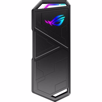 Rack extern ASUS ROG Strix Arion compatibil SSD NVMe M.2 - USB 3.2 GEN2 Type-C doua cabluri incluse USB-C la C si USB-C la A esd-s1c/blk/g/as