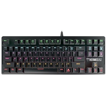 Tastatura gaming mecanica Gamdias Hermes E2, Negru