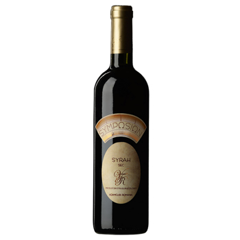 Vin rosu sec Symposion, Syrah, 0.75L
