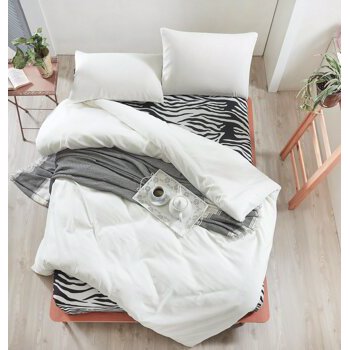Lenjerie de pat - dubla EnLora Home, 162ELR1440, bumbac 65 procente, poliester 35 procente, 220 x 240 cm