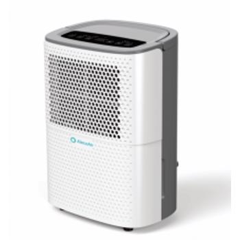 Dezumidificator AlecoAir D12 HOME, 12 l/zi, Debit 120 mc/h, Pentru spatii de pana la 18 mp, Display digital, Timer, Higrostat, Functie uscare rufe