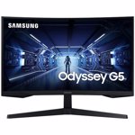 Monitor LED Samsung LC27G55TQWRXEN 27" Curbat WQHD 1ms Negru