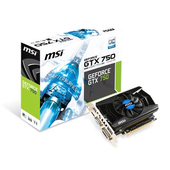 Placa video MSI N750Ti-2GD5/OCV1 nVidia GeForce GTX 750 Ti OC V1 2GB DDR5 128-bit