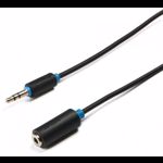 Cablu Serioux jack 3.5mm T-M 1.5m Negru srxc-av1.5m09