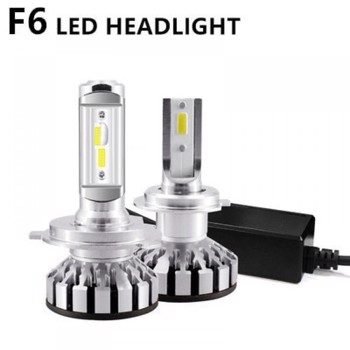 Set becuri LED auto F6, 50W, 4000Lm, 6500k - H7