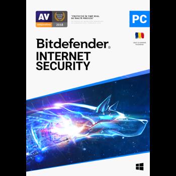 Antivirus Bitdefender Internet Security 2020, 1 Dispozitiv, 2 Ani, Licenta noua, Electronic