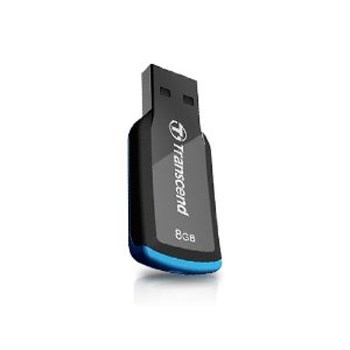 Memorie USB Transcend Memorie USB Capless Jetflash 360 TS8GJF360, 8GB, USB 2.0, Negru