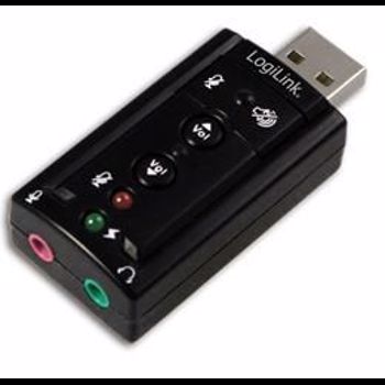 Adaptor de sunet LogiLink 7.1 Virtual UA0078 (Negru)