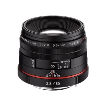 Pentax Ricoh 35mm F2.8 DA HD Macro Limited - negru