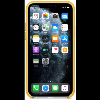Protectie Spate Apple mwya2zm/a pentru Apple iPhone 11 Pro (Galben)