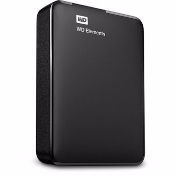 HDD Extern WD Elements Portable 4TB, 2.5", USB 3.0, Negru