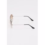 Ochelari de soare argintii Aviator