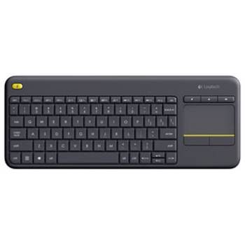 Tastatura Logitech Wireless Touch K400 Plus (Negru)