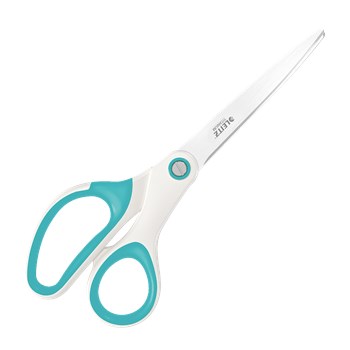 Foarfeca 20.5cm, turcoaz metalizat, LEITZ WOW Titanium