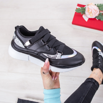 Pantofi dama sport negri cu alb Lanisa-rl
