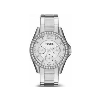Ceas de Dama Fossil Riley ES3202 Argintiu - curea otel inoxidabil bsw_es3202