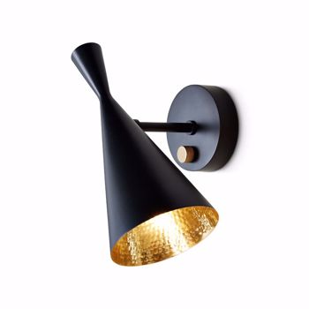 Beat Wall Lamp by Tom Dixon in Black