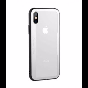Husa Husa Benks Shiny Glass iPhone X Argintiu